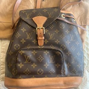 Authentic Louis Vuitton back pack